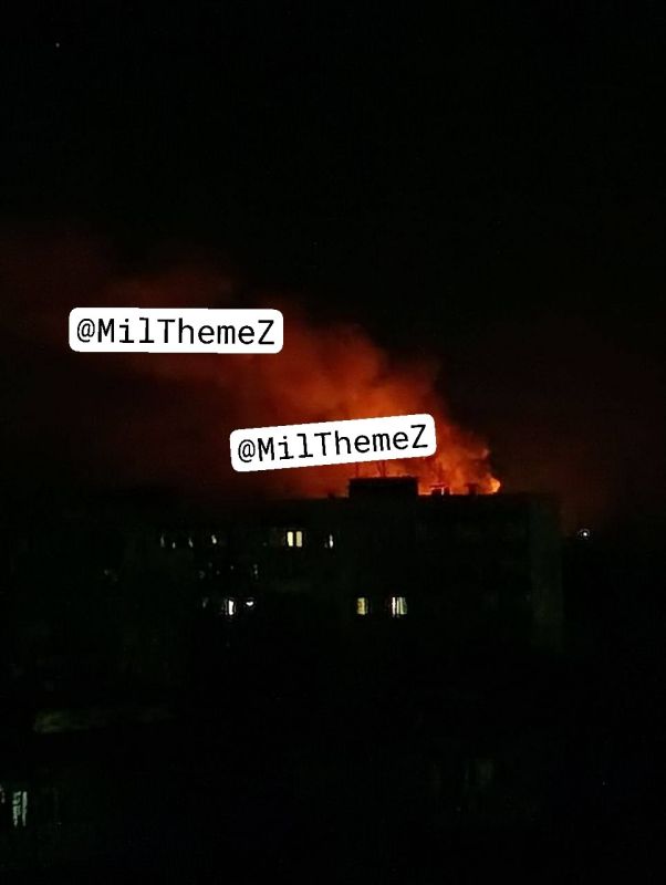 Ночные прилёты по Одессе.. @MilThemeZ