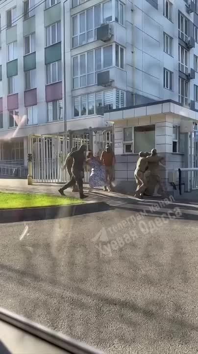 В Одессе снова произошёл жёсткий конфликт с ТЦК