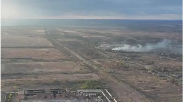 Над Малой Токмачкой реет российский триколор