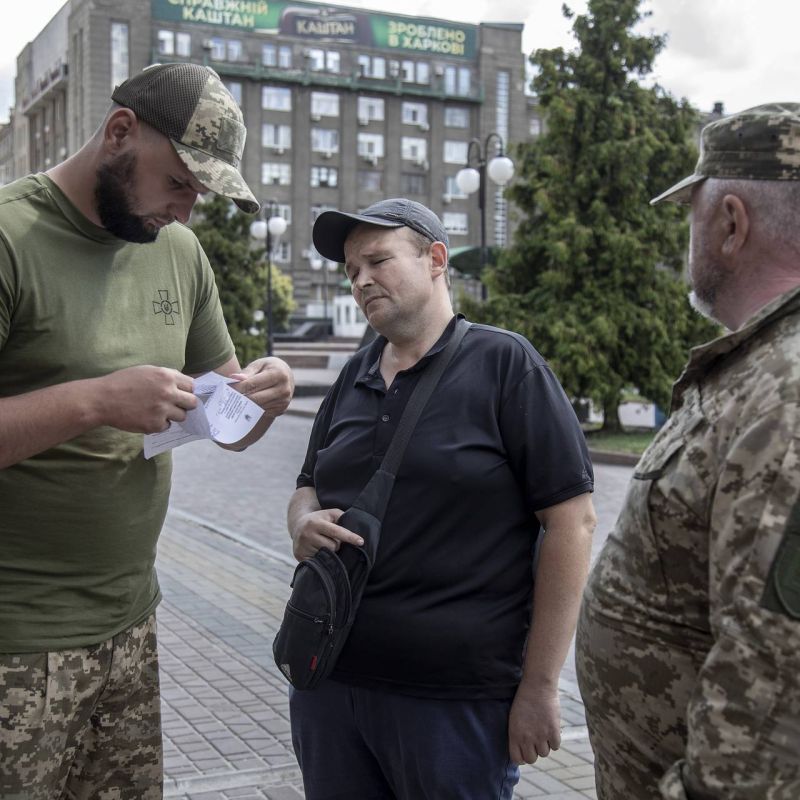 На Украине резко выросла принудительная мобилизация