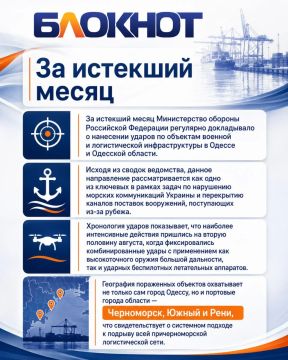 Что поразили в Одессе и портах области за последний месяц