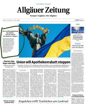 ��������� ���������� Allguer Zeitung ���������� �������� �� ��� ������������� ������� � ������� �������� �� �� ����� � �������, ������ � ������