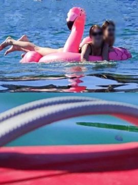 Морское течение за сутки вынесло 18 человек в открытое море