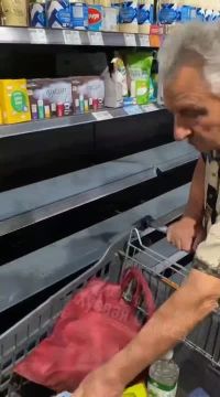 В Одессе, в магазинах, пустеют полки