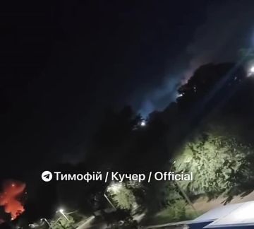 ВС РФ сожгли терминал с европейским оружием и сухогруз в Черноморске