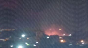 В Одессе пожар после прилётов