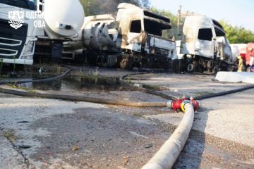 Евгений Поддубный: В Одесской области нанесён удар по стоянке бензовозов