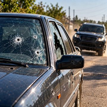 Под Одессой среди бела дня расстреляли машину