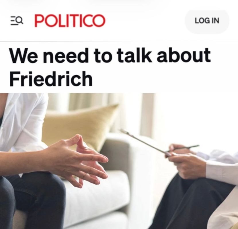 Обнять и плакать. Издание Politico выпустило материал под заголовком «Нам нужно поговорить о Фридрихе»
