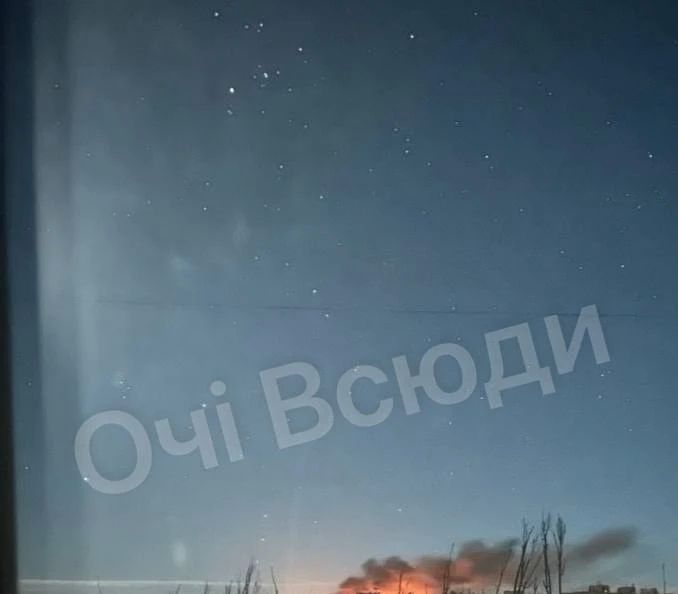«Герани» отработали по Запорожью