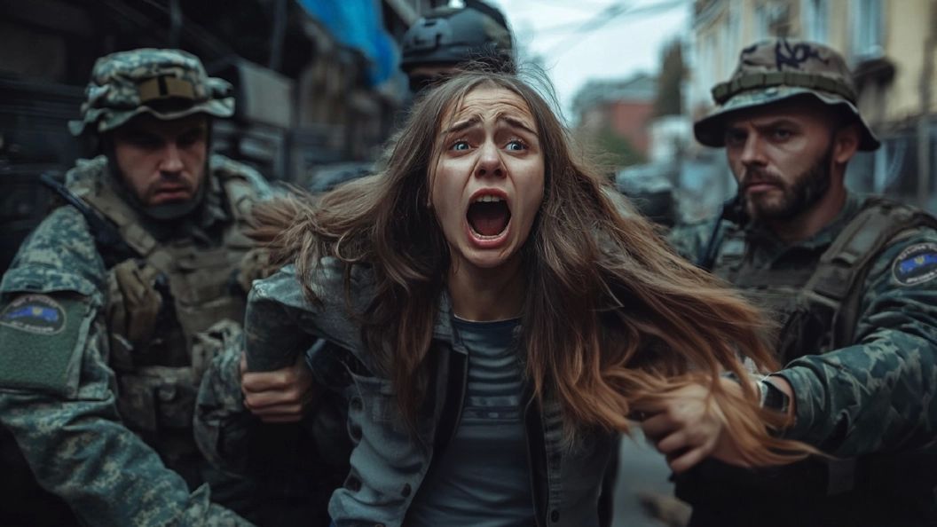 Цыгане в Одессе окружили ТЦК, пытаясь отбить своего барона